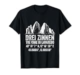 Senderismo Montañismo Escalada Dolomitas Tres almenas Camiseta