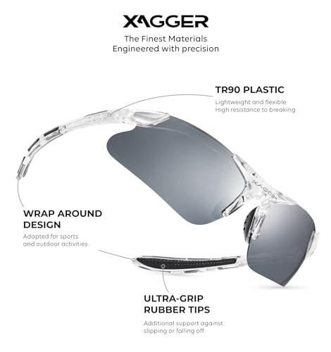 Image of Kids Youth Polarized Sports Sunglasses for Boys Girls Baseball Softball Glasses TR90 Frame