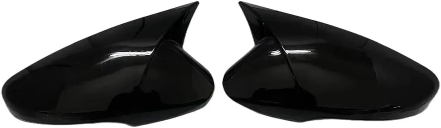 Replacement Covers for Car Mirrors For Hyundai HB20 2012-2019 Car Rearview Side Mirror Cover Wing Cap Case Trim Car Rearview Mirror Cap(Black with light)