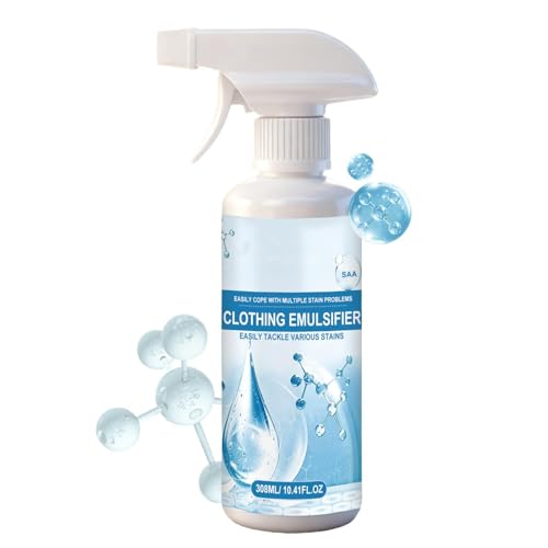 Limpiador de Manchas para Ropa en Spray - 308 ml Suave Eficaz Seguro - Spray para Lavandería y Ropa - Para Mamá, Esposa, Hija, Novia, Adultos, Parejas, Amigos