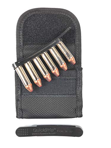 Tuff Products Quickstrips Reloading Strips For Revolvers With Wrap Around Pouch Black Size 6357 #TOP1