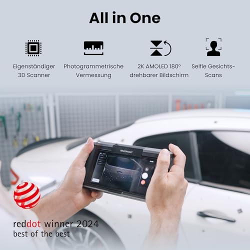 Revopoint Miraco Plus – Standalone Photogrammetrie‑Scanner