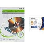 Allsop 59147 ProLens Laser Lens Diagnostic Cleaner for DVD and CD & MediaRange CD|DVD|BD Laser Reinigungs-CD mit antistatischer Bürste, Weiß