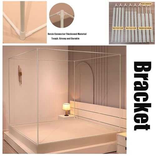 Tente en U à trois portes pour créer une cabane de lit cosy - 7