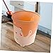 TEHAUX Adorable Cartoon Trash Can Waste Bucket for Bedroom Office Kitchen and Bathroom Practical and Stylish Garbage Container for All Spaces
