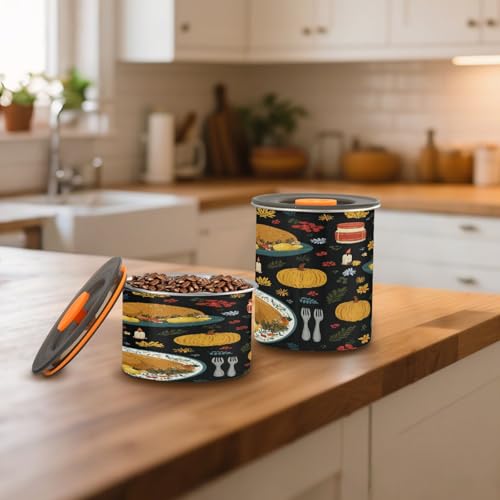 Envase hermético de acero inoxidable para café 17oz miniatura 6