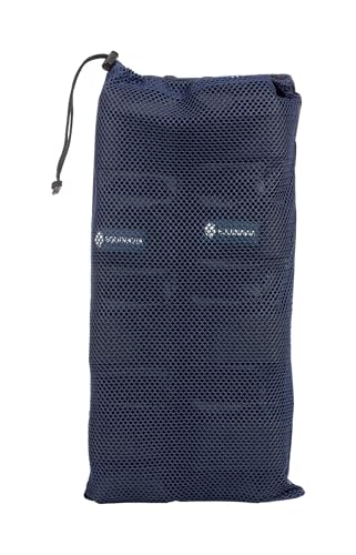 Equinavia Cool Relief Therapy Ice Boots Leg Wraps Pair for Horses, Gel Pack with Adjustable Straps | 16.5" x 15.5" with Storage Bag - Black - Pair - One Size