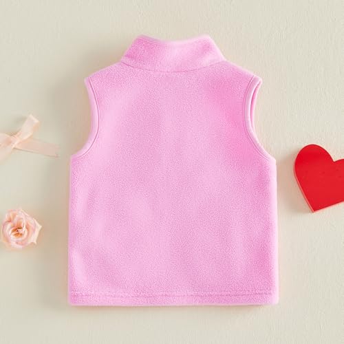 Image of Denim Vest Kids Girl Boy Fashion Coats Turn Dwon Collar Sleeveless Jackets Trendy Outwear