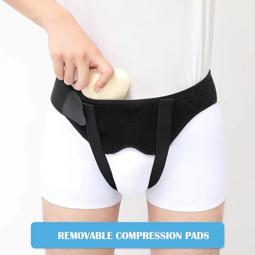 Faja para hernia inguinal para hombre, talla M miniatura 3
