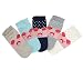 CozyWow Womens/Girls Fun Crazy Low Cut Pig Socks (5 Pack) 5Cl