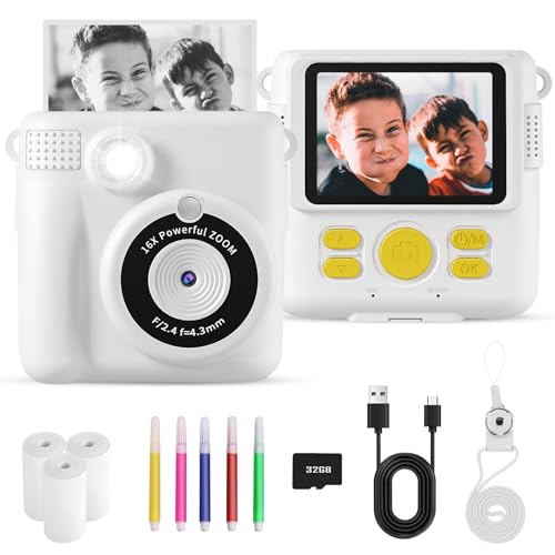 Appareil photo instantané enfants cadeau idéal anniversaire garçon fille 3-12 ans