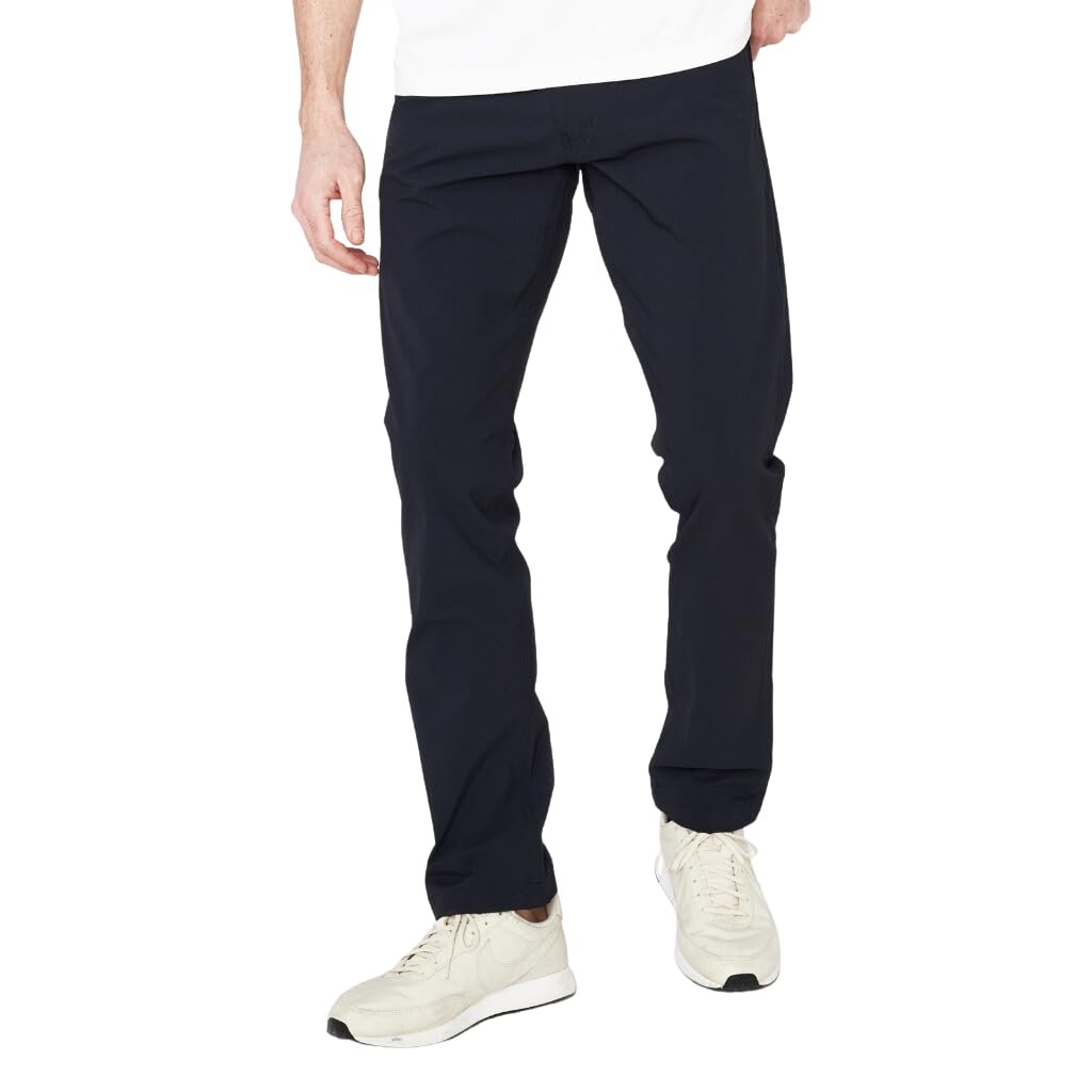 Western Rise Men's Evolution 2.0 Slim Straight Fit Lightweight Water and Stain-Resistant Stretch Performance Pants