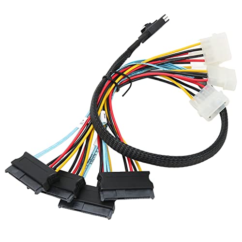 Cable Serial ATA de 1 metro, 12 Gbps, conexión SATA8087 a SFF8482