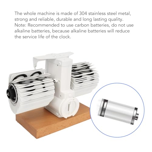 Relógio Retro Flip Down, Botão de Ajuste de Tempo, Base Antiderrapante, Estilo retrô Minimalista, Re