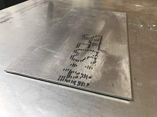 1 Pieces of 1/8" Titanium Plate 6AL4V - 6" Width x 12" Long