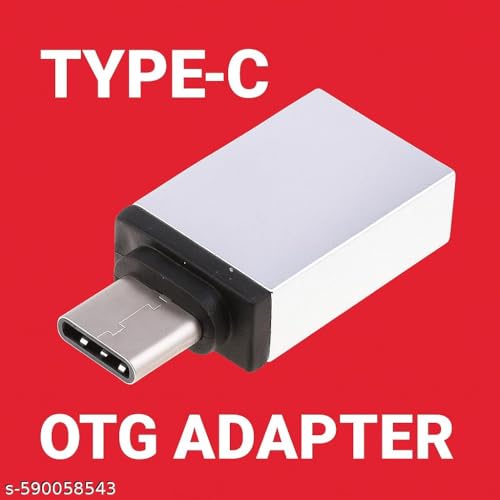 Image of OTARIO OTG Type-C Adapter & USB Connector | High-Speed Data Transfer | Compact, Durable & Plug & Play OTG Converter for Smartphones, Pendrive