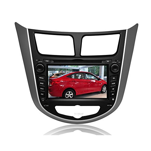EinCar Pupug 7 Inch in Dash Car DVD Player Special for Hyundai Accent