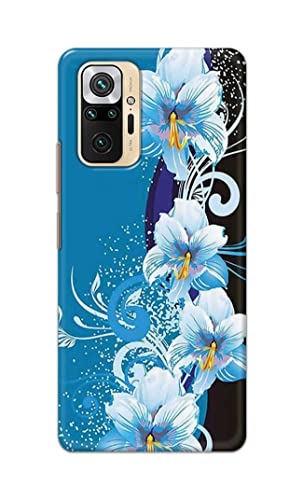 Image of PRINTFIDAA Beautiful Floral Design Printed Designer Hard Case for Redmi Note 10 Pro / 10 Pro Max Back Cover -(e) RPM1006