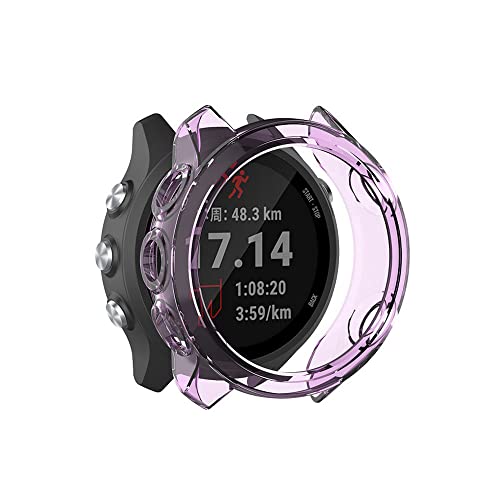 Protector Garmin Forerunner 245 EPANO con funda dura de TPU antichoque color ágata 4