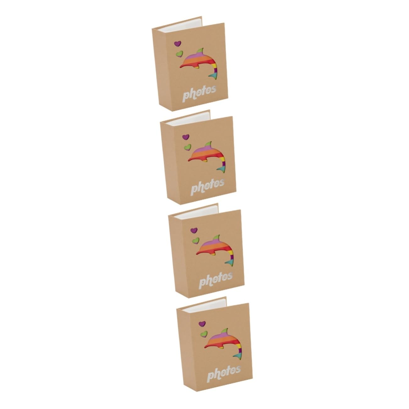 Toyvian 4piezas Álbum De Fotos Adorable Para Bebés y Práctico Para Capturar Momentos Especiales Niñas Álbum Para Fotos De Incluye Bolsillos Para Recuerdos y Notas