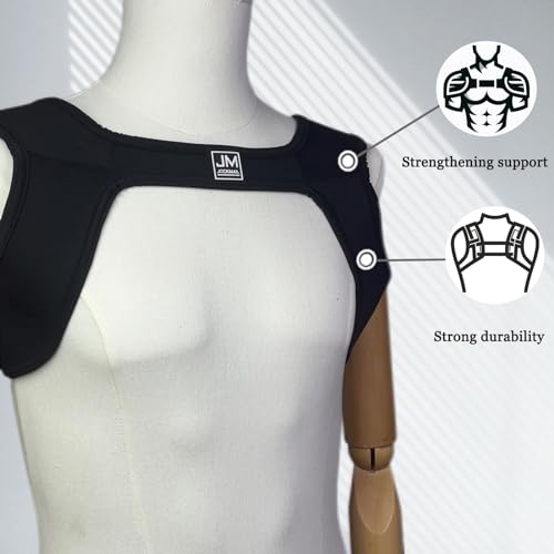 JOCKMAIL Men's Neoprene Harness with Elastic Shoulder Straps - Muscle Chest Harness2