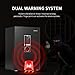 HSDYS Deluxe Biometric Fingerprint Safe Box 2.3 Cubic Feet, Large Home Security Safe Box with Digital Touch Screen Keypad and Inerior Lock Box,Storage Documents Jewelry Money Valuables