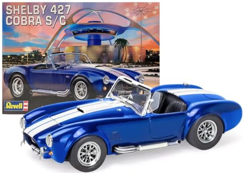 Kit de Modelo Shelby Cobra 427 S/C Escala 1:24 miniatura 1