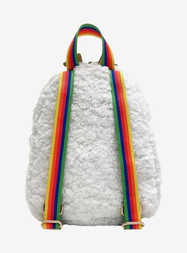 Rainbow Brite Twink Fuzzy Figural Mini Backpack RAINBOW NONE2