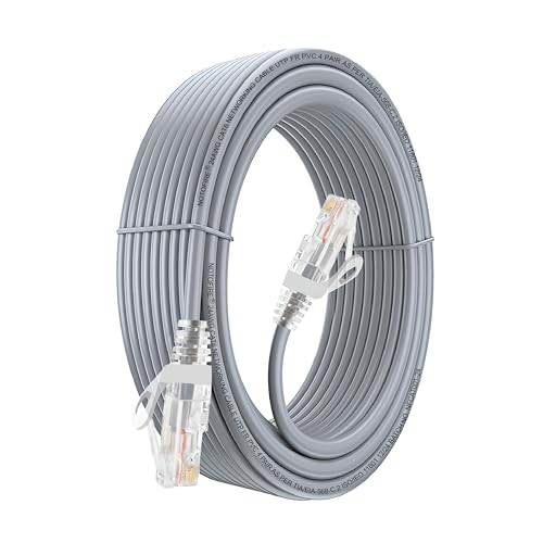 Image of NOTOFIRE Cat6 Ethernet Cable, High Speed 550MHZ / 10 Gigabit Speed UTP LAN Cable, Network Cable Internet Cable RJ45 Cable LAN Wire, Patch Computer Cord Gigabit Category 6 Cable for Modem (7 Meter)