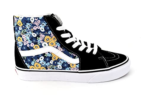 Vans UA Sk8-hi, Women's High Trainers, Black Multicolor, 38 EU