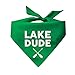 Lake Dude Dog Bandana (Assorted Colors)