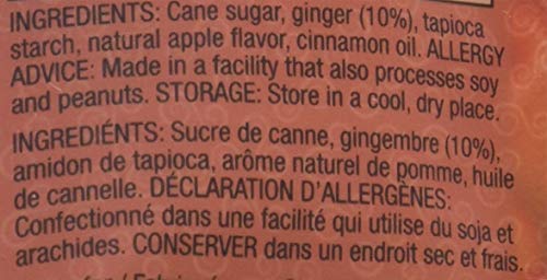 The Ginger People, Candy Ginger Chewy Gin Gins Apple Spicy, 3 Ounce