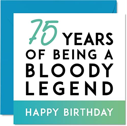 Funny 18th Birthday Card for Men Women - Being A Legend - Eighteen Eighteenth Happy Birthday Card for Him Her Son Daughter Brother Sister Friend, 145mm x 145mm Joke Gifts Humour Sarcasm Greeting Cards