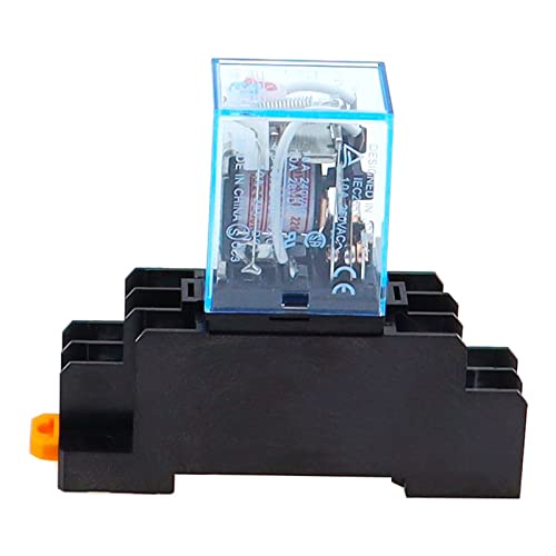Relé electromagnético MY4 con 4NO 4NC para control multifuncional seguro 5