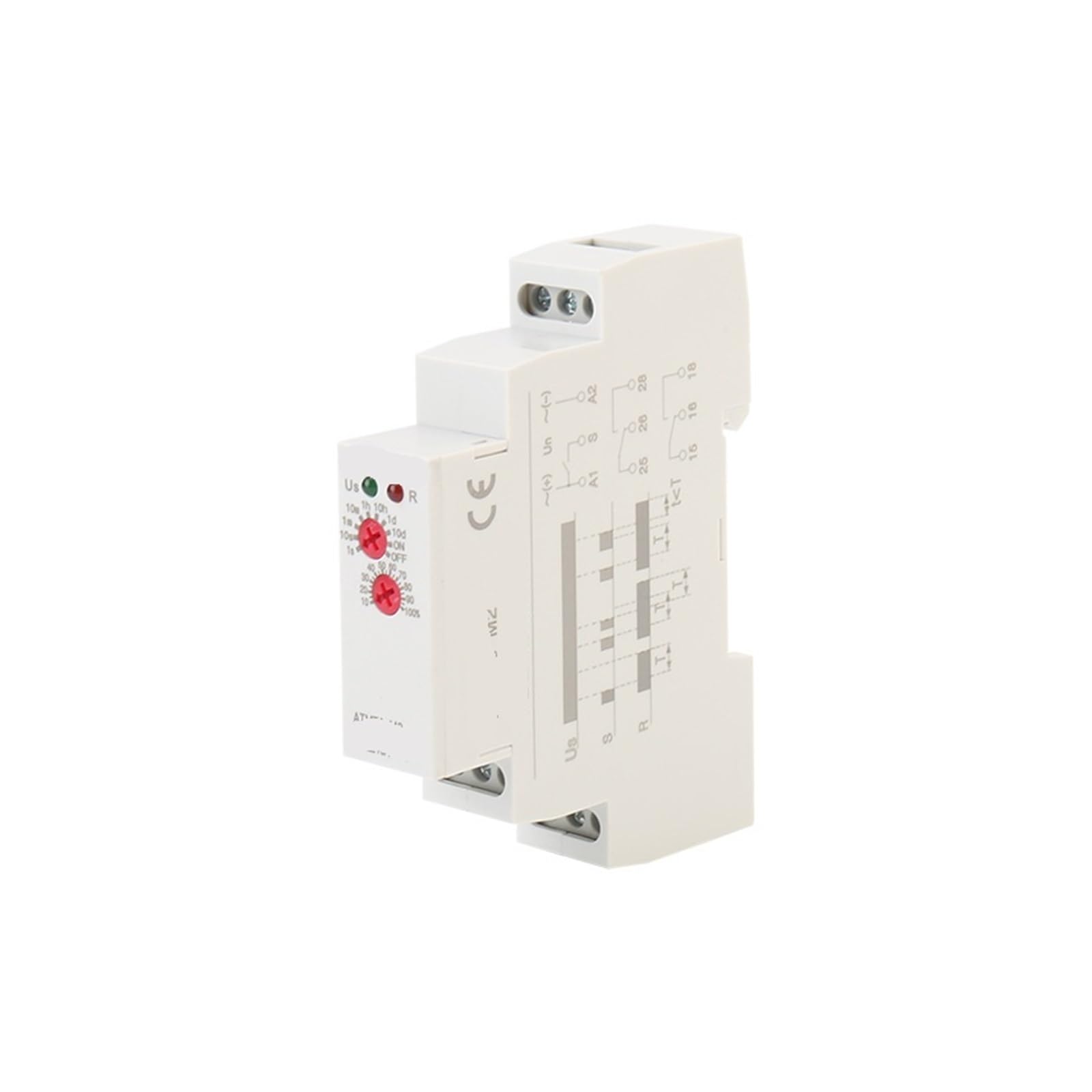 Zeitrelais ATM3-M2 Ausschaltsignal-Relaiszeit einstellbar 12-240VAC/DC