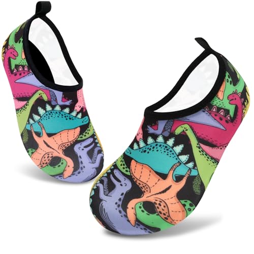 Image of VIFUUR Kids Water Shoes Girls Boys Quick Dry Aqua Socks for Beach Swim Outdoor Sports