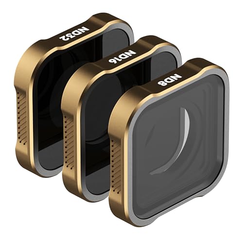 PolarPro - Shutter Collection - Filters for GoPro Hero 9, 10, 11,12, & 13 | 3-Pack Filter Kit - ND...