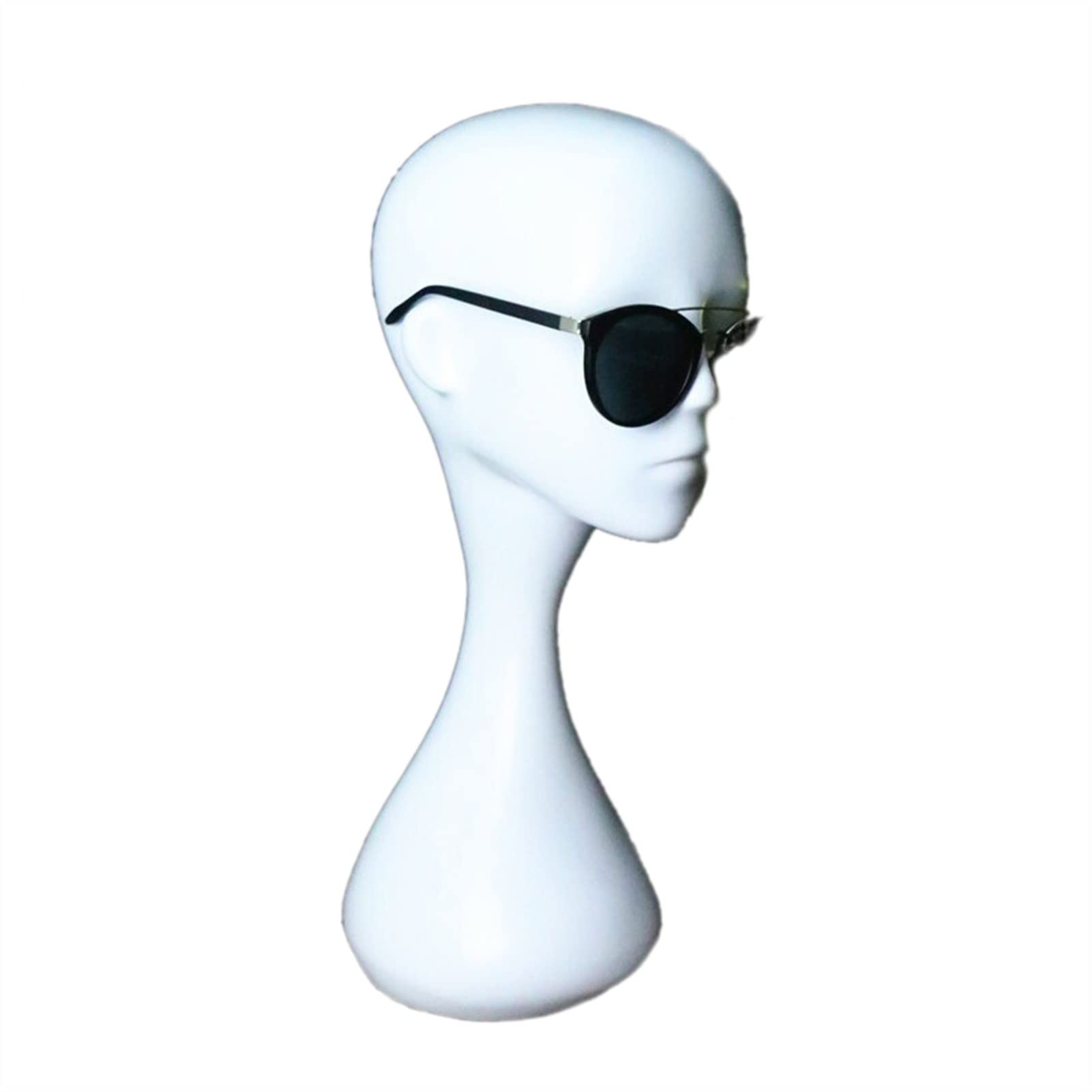 Stojak na okulary Czarno-białe Okulary Okulary Rama Okulary przeciwsłoneczne Wyświetlacz rekwizyty Sklep Optyczny Dekoracje Ozdoby Wyświetlanie Półka Uchwyt na okulary (Color : White)