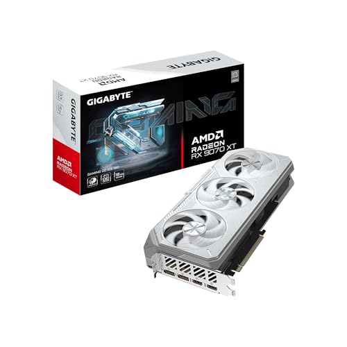 GIGABYTE Radeon RX 9070 XT Gaming OC ICE 16G OtBbNXJ[h (16GB GDDR6A512rbgAPCIe 5.0AHDMI/DP 2.1A2.7XbgAz[Nt@AT[o[O[hT[}QA