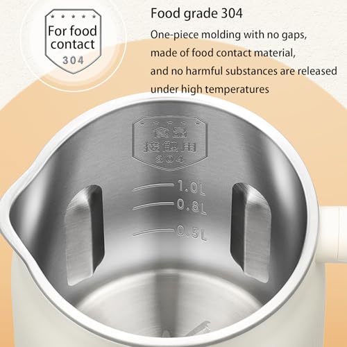 Machine à lait de soja automatique 800W et blender chauffant polyvalent - 8