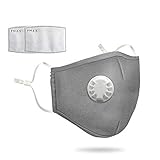✅ MULTI-LAYER-SCHUTZ - Jedes Atemschutzgerät für Gesichtsmasken besteht aus 6 Trägerschichten, die Aktivkohle, schmelzgeblasene Baumwolle und Vliesstoffe enthalten.