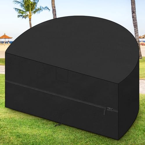 Housse pour chaise longue d'extérieur semi-circulaire imperméable