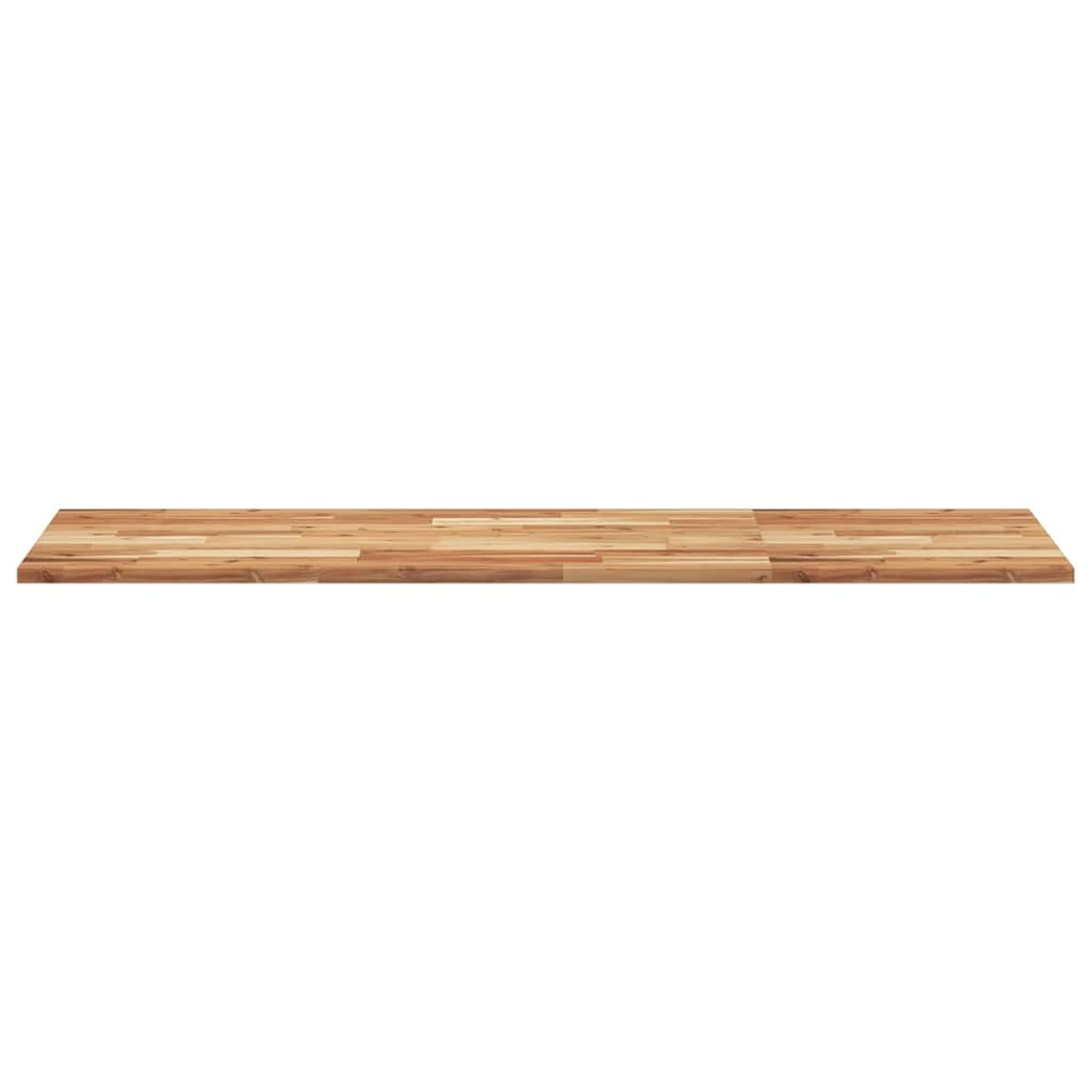 Homgoday Akazienholz Schreibtischplatte 120x50x2 cm - Multifunktional für Küche, Garage & Bad Model3279750