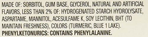 Image of Extra Sugar Free Gum, Spearmint, 15 Stick (pack of 20)