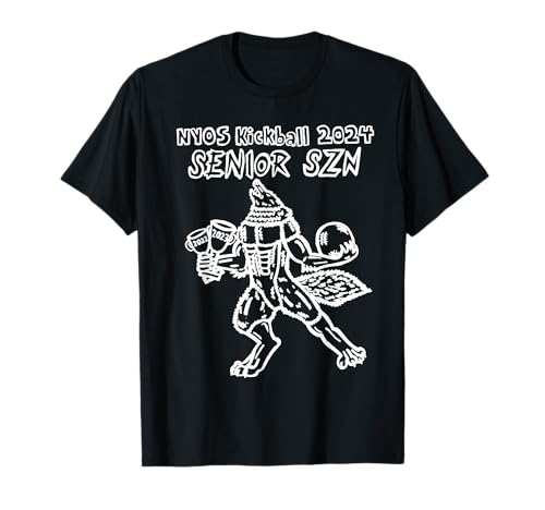 NYOS Kickball Torneo 2024 Senior Class Design Maglietta
