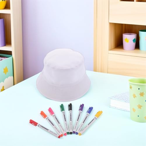 Chapeau bob pour sublimation et loisirs créatifs de plage en été - 6