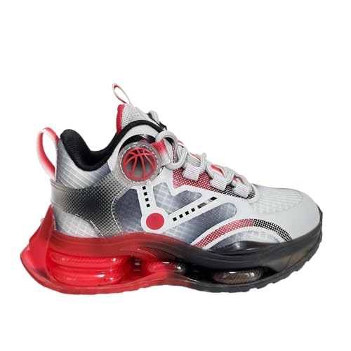 XCUT Kids Basketball Shoes, Mid Top Athletic Sneakers, Running Outdoor Shoes, Unisex Children2