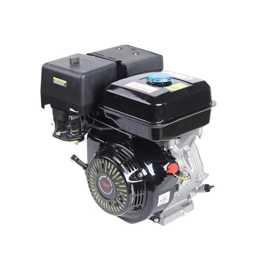 Moteur à essence à arbre horizontal 4 temps 420 cc 15 HP - Moteur à démarrage manuel pour