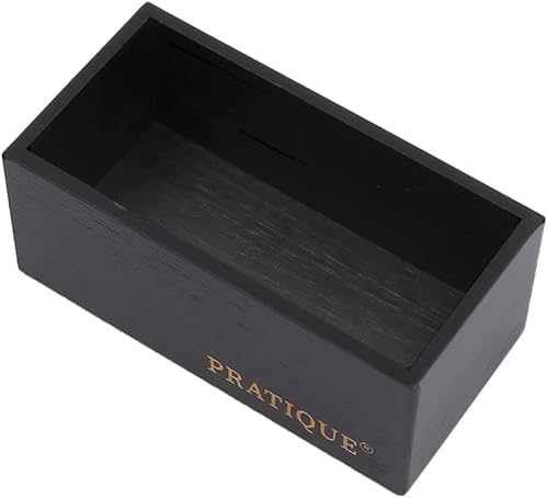 Miniatura 7 de PRATIQUE Organizador de cajones de bambú organizador de utensilios de cocina bandeja de cubiertos suministros y accesorios de escritorio de oficina