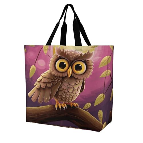 Sac fourre-tout pliable en toile Cat_76916920 grand cabas de courses style art moderne